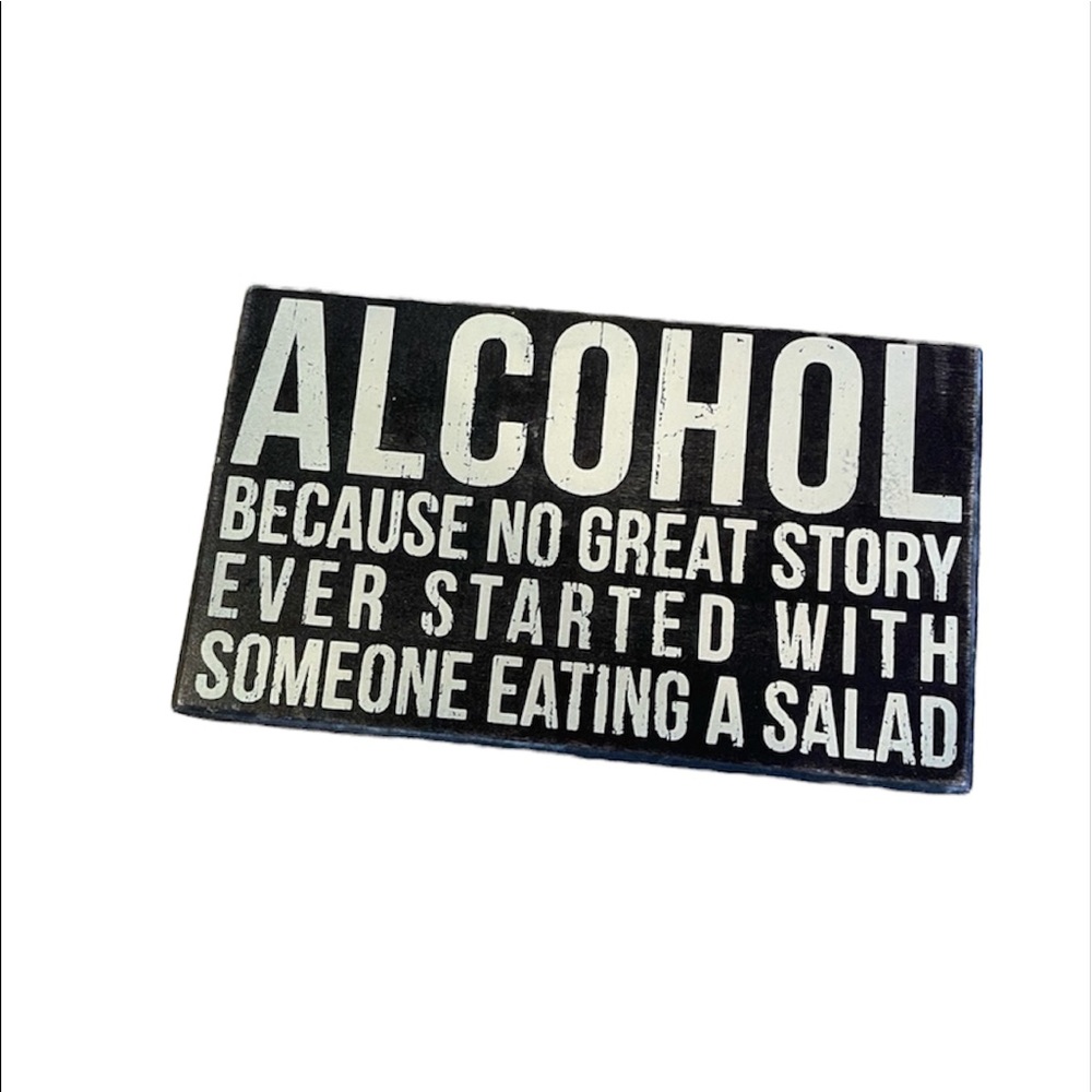 Funny Wooden Sign